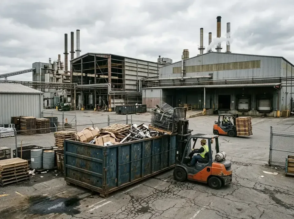 industrial-factory-scrap-conta-003 — frequently asked questions, Cheap Roll-off Dumpster Rentals in Wood Village, OR